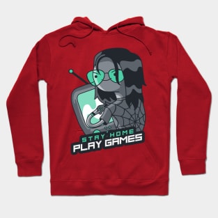 Stay home play games Hoodie